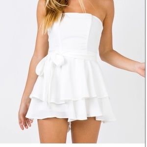 White romper